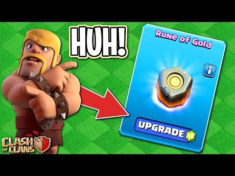 rune of gold clash of clans